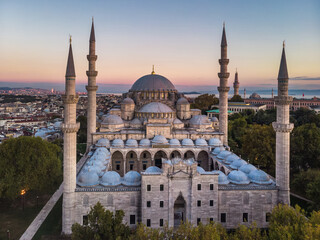 Turkey aerial drone high point view