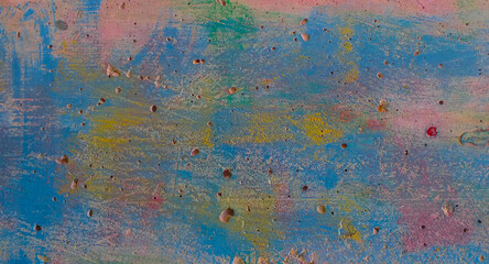 old painted wall