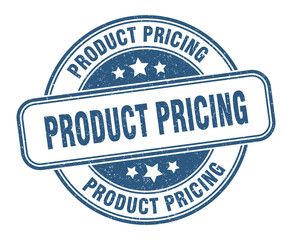 product pricing stamp. product pricing label. round grunge sign