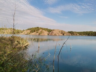 lake and sky