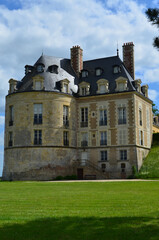 Fototapeta na wymiar Château en couleur