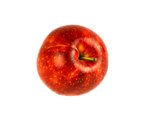 One apple isolated on a white background.