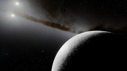 Planet with numerous prominent ring system © ANDREI