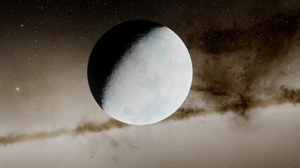 Planet with numerous prominent ring system © ANDREI