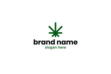 Cannabis shop logo, cannabis logo, marijuana logo, plant logo, medicine logo, drug logo,