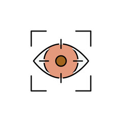 business seo, vision line colored icon. Teamwork at the idea. Signs and symbols can be used for web, logo, mobile app, UI, UX