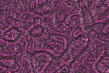 Fototapeta na wymiar modern artistic pink biological eerie surface cg background halloween illustration