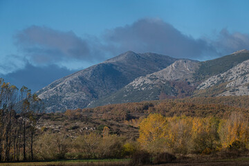 Natural Park of Fuentes Carrionas and Fuente Cobre - Palentina Mountain, municipality of San Cebrián de Mudá, province of Palencia, Spain,
