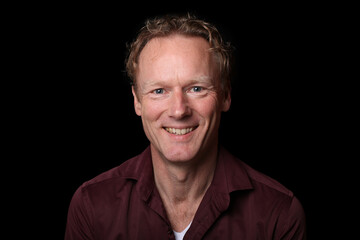 Portrait of a beautiful man