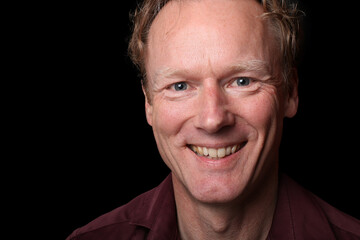 Portrait of a beautiful man