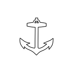 anchor icon. a symbol of Rhode Island