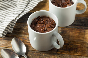 Homemade Chocolate Microwave Mug Brownie