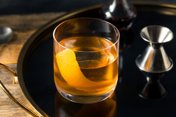 Boozy Bourbon Fancy Free Cocktail