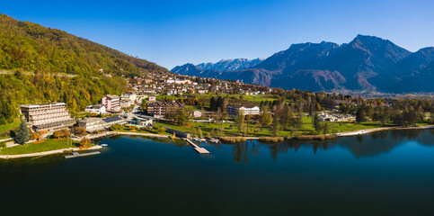 Lago di levico terme e la Valsugana trentino