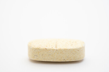 Multi Vitamin on white background