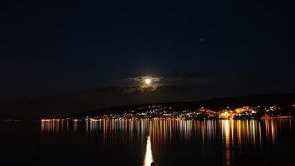 Colorful night in the Croatia. © Michał Buliński