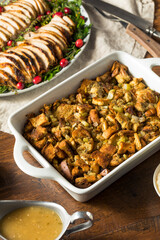 Homemade Thanksgiving Turkey Stuffing