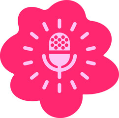 The Podcast Media Icon can be used for websites and other purposes