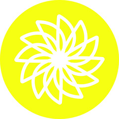 The Mandala Media Icon can be used for websites and other purposes