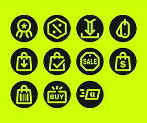 Media Icon Black Friday Sale Solid Style for any purposes website mobile app presentation