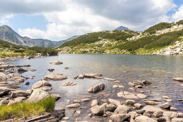 Fototapeta na wymiar The Frog lake, Pirin Mountain, Bulgaria