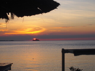 Stunning sunsets from the beach, Malapascua Island, Daanbantayan, Philippines