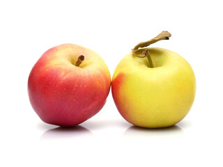 Polish apples of the Gala variety from the autumn harvest in an ecological orchard. Aromatic,...