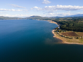 Iskar Reservoir near city of Sofia, Bulgaria