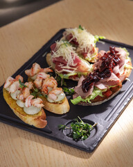 shrimp and avocado