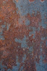 Rusty iron surface texture background