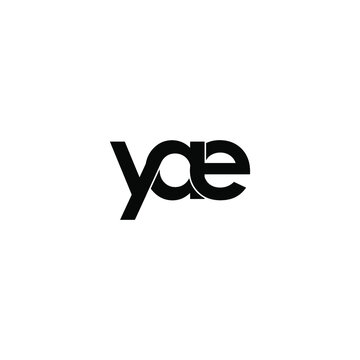 yae letter original monogram logo design