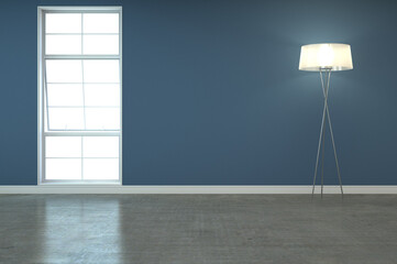 3d rendering interior scene