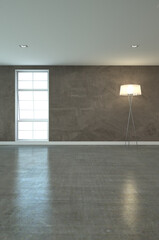 3d rendering interior scene