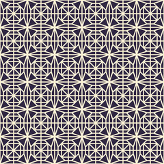 Fototapeta premium Art deco seamless pattern background.