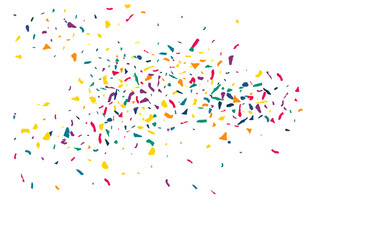 Green Paint Effect White Background. Fun Smear 