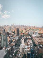 Fototapeta na wymiar Cityscape views of the Lower East Side, in Manhattan, New York City