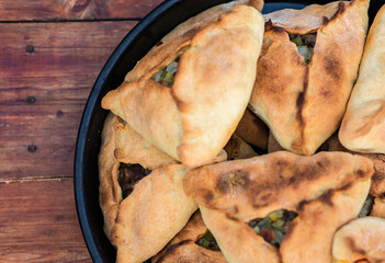 Traditional tatarian dish echpochmak © DAWT_PHOTO