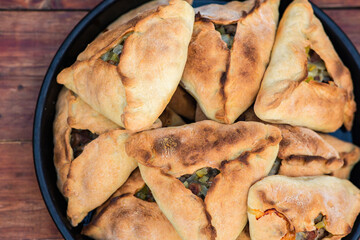 Traditional tatarian dish echpochmak © DAWT_PHOTO