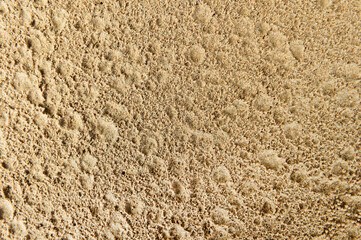 Sand on the beach for background