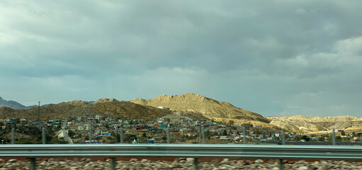 mexico border view scene landscape travel