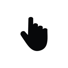 Hand cursor icon