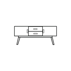 Table Icon Vector 