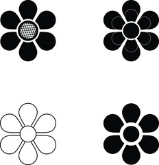 Flower Icon Vector