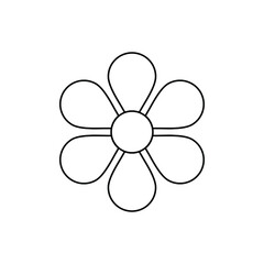 Flower Icon Vector 