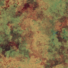 Red green cement pink metal background