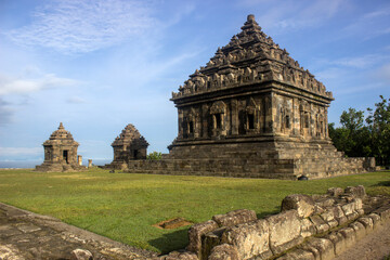 Fototapeta na wymiar Ijo Temple in Yogyakarta