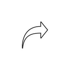 arrow icon symbol sign vector