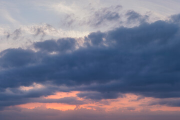 clouds in the sky