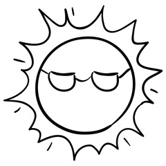 
Sunblock, cream, sunscreen, lotion, cosmetic, sun, bottle, container, uv, doodle, vector, icon 
