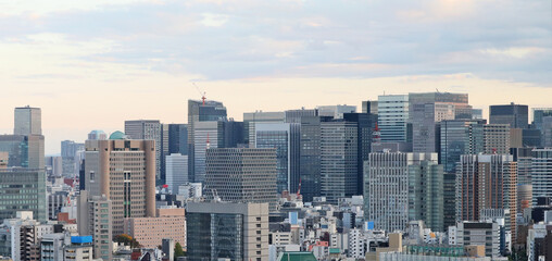 東京・大手町の街並み / skyline of Tokyo